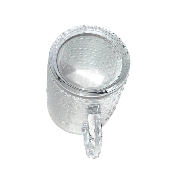 Godinger Clear Textured Glass Coffee Mug - Picture 5 of 9